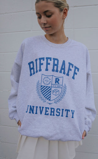 charlie southern: riffraff university sweatshirt