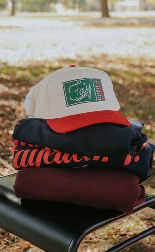 charlie southern: fay matchbook trucker hat