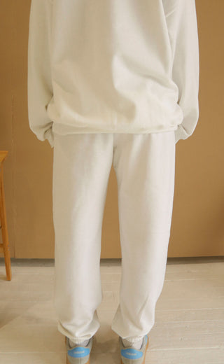 friday + saturday: classic mom sweatpants -  blue