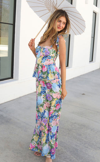 show me your mumu: paxton midi dress - flower shop