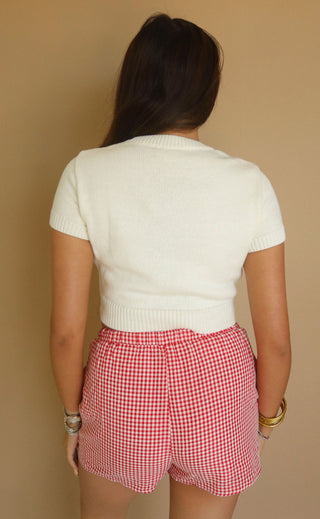 cuddle season short sleeve sweater