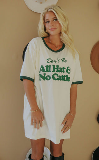 charlie southern: all hat no cattle ringer tee