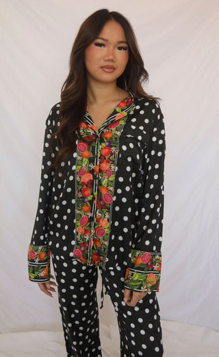 show me your mumu: classic pj set - tropical sangria