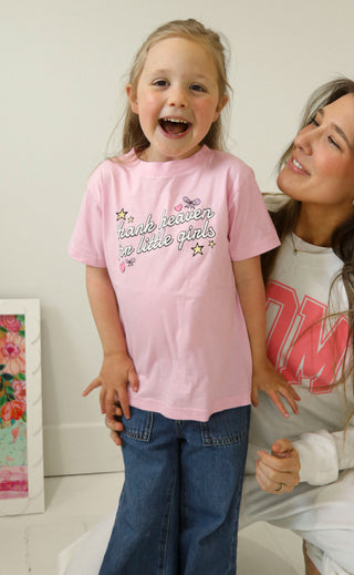 friday + saturday: thank heaven for little girls tee (toddler)