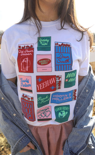 charlie southern: western matches tee