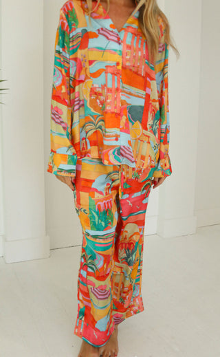 show me your mumu: early night pj set - postcards from italia