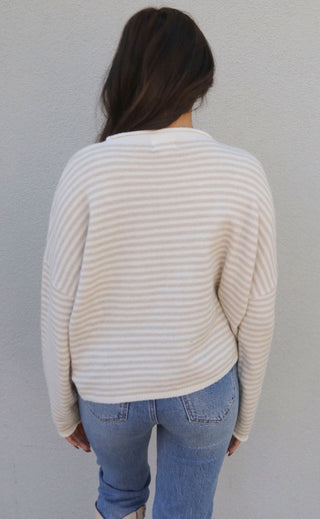 beat of your heart cardigan - cream/natural