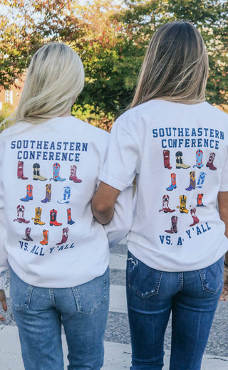 charlie southern: sec boot sweatshirt