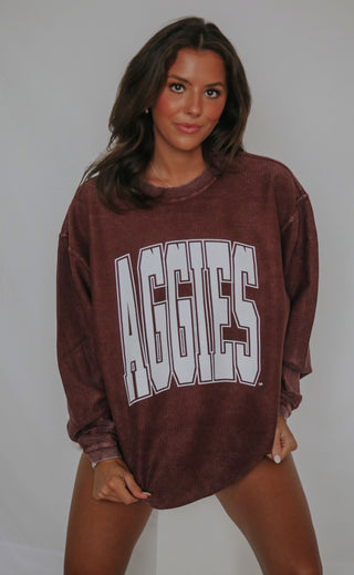 charlie southern: a+m collegiate corded sweatshirt - 2023