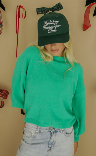 friday + saturday: holiday hangover trucker hat