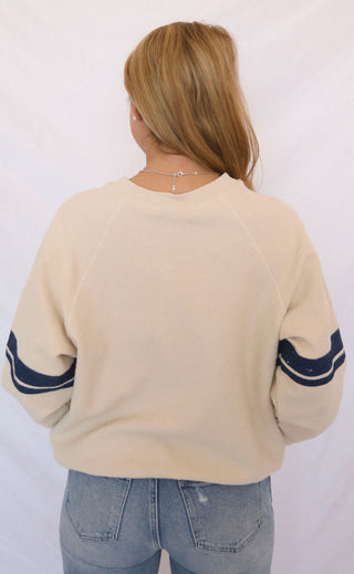 daydreamer: aerosmith dream on reverse raglan crew