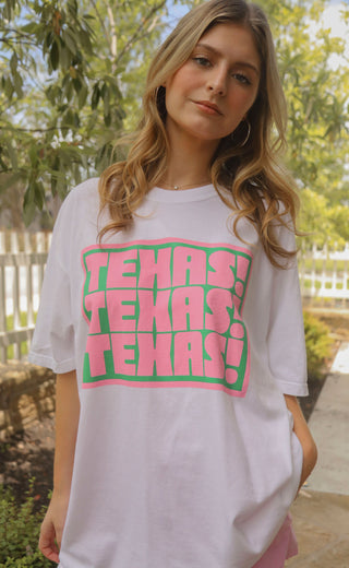 friday + saturday: texas! t shirt
