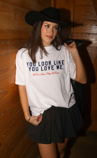 charlie southern: you look like you love me tee
