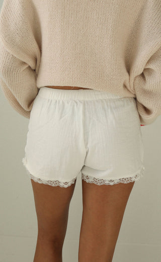 in the zone shorts - white