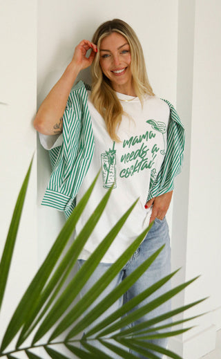 friday + saturday: mama needs a cocktail tee