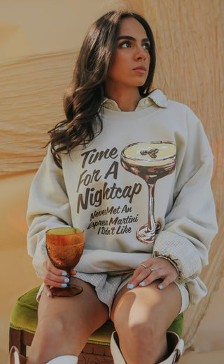 charlie southern: time for a nightcap sweatshirt