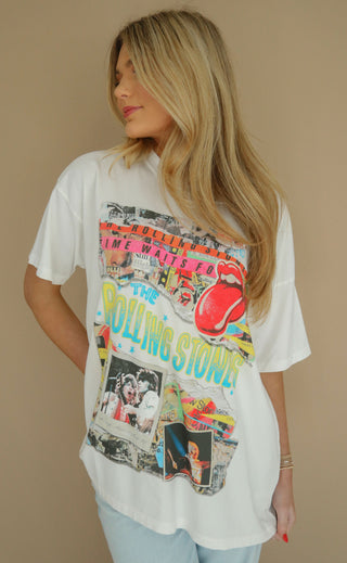 daydreamer: rolling stones time waits for no one merch tee