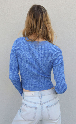 minkpink: harper rib knit top