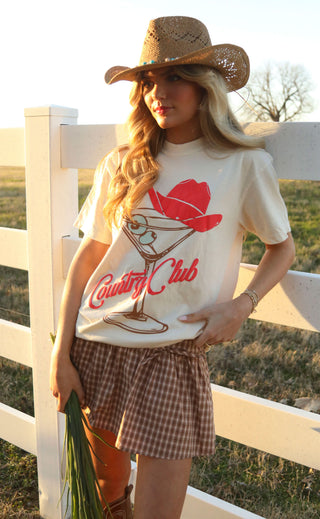 charlie southern: country club martini tee