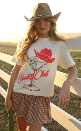 charlie southern: country club martini tee