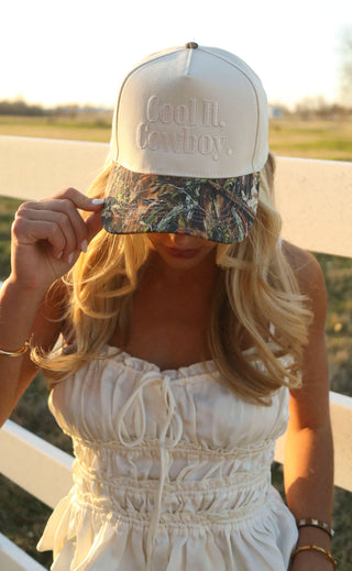 charlie southern: cool it cowboy trucker - camo