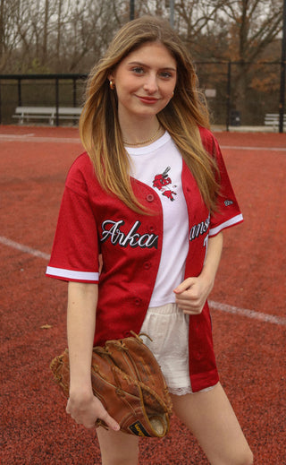 arkansas baseball jersey