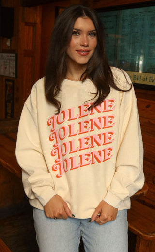 charlie southern: jolene corded sweatshirt