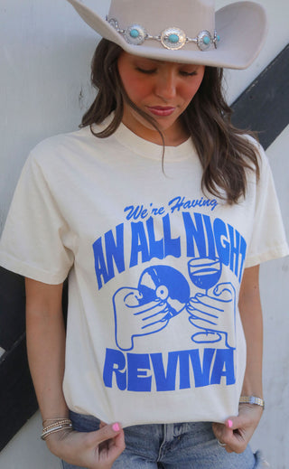 charlie southern: all night revival t shirt