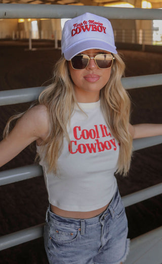 charlie southern: keep it moving cowboy trucker hat