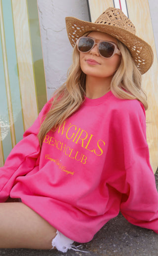 charlie southern: cowgirls beach club sweatshirt