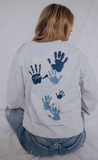 Handprints for Hope Sweatshirt Benefitting CSC