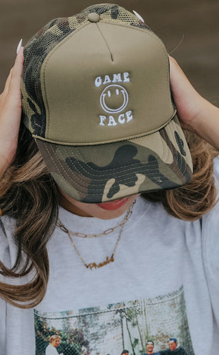 charlie southern: game face trucker hat