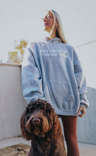 friday + saturday: hang out with my dog hoodie