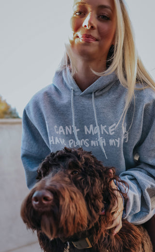 friday + saturday: hang out with my dog hoodie