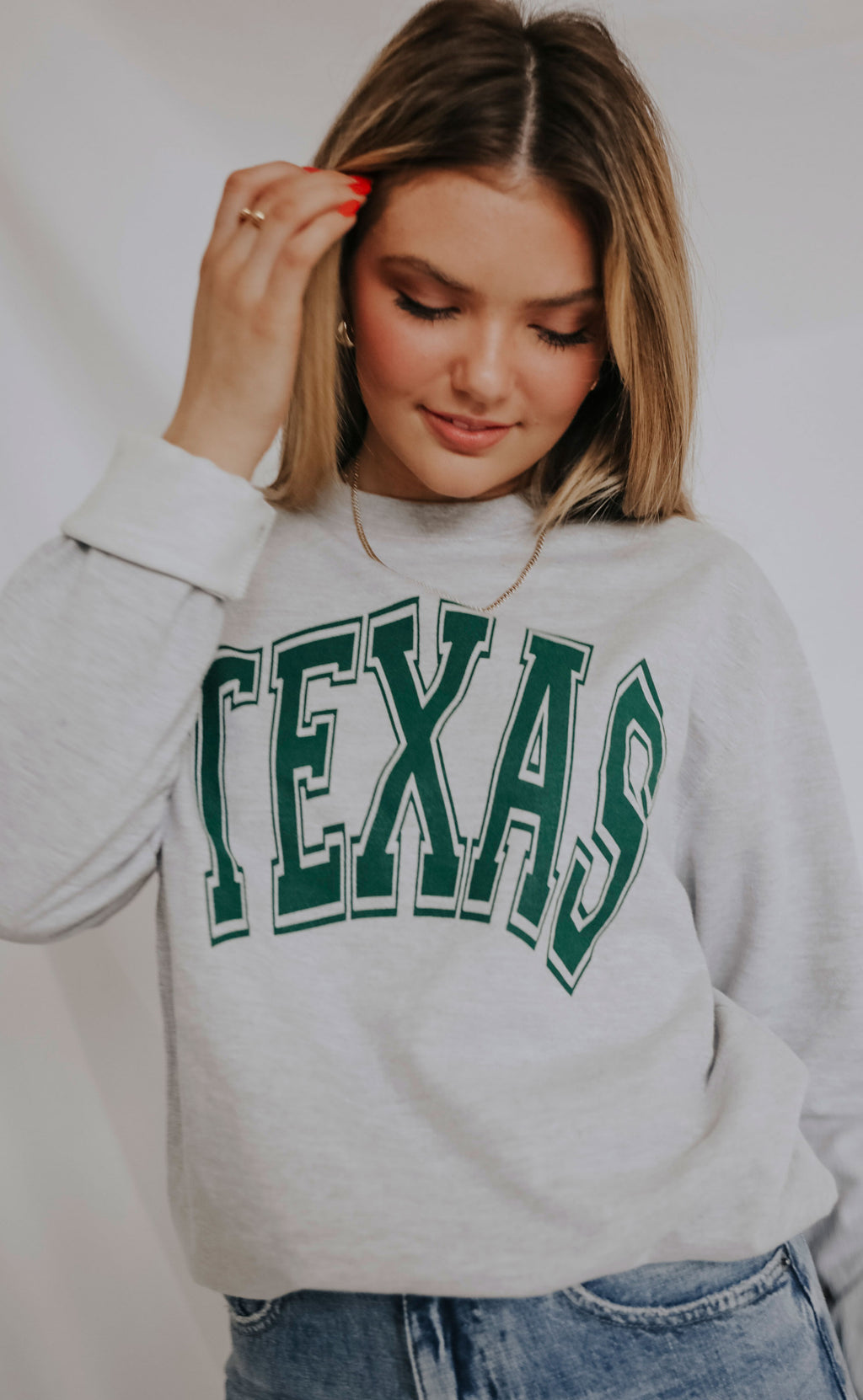 Charlie southern: I Love Cowboys Sweatshirt - Extra Large