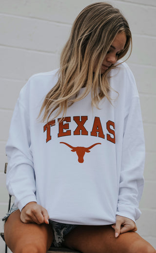 charlie southern: university of texas corded sweatshirt