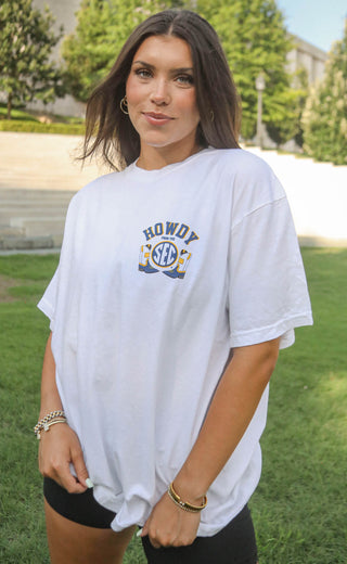 charlie southern: sec boots t shirt