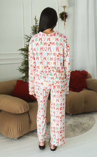 show me your mumu: classic pj set - winter wonderland jersey