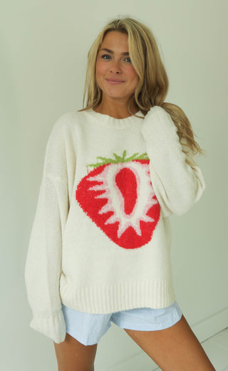 strawberry fields sweater