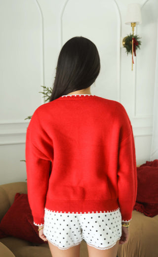 happy holidays sweater