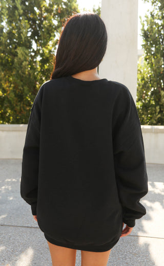 charlie southern: hogs stacked vault sweatshirt - black