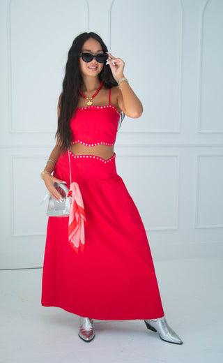 classic crush studded scallop set