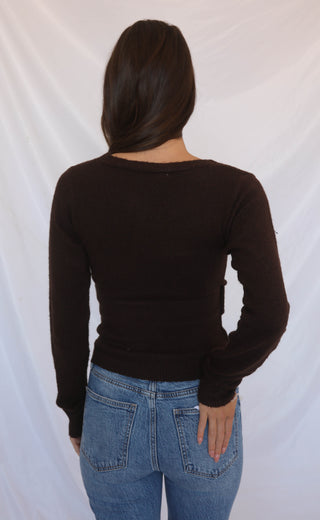 wanna love you wrap cardigan