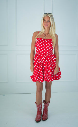 good call bubble mini dress