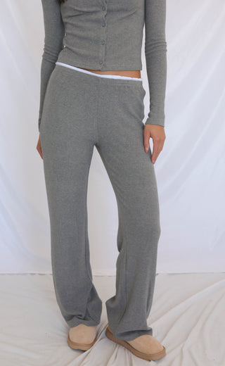 out of touch ribbed knit set