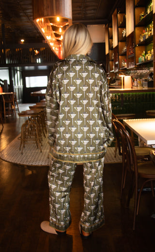 show me your mumu: overslept pj set - extra dirty martini silky