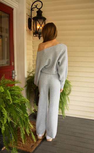 blue skies sweater set