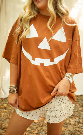 charlie southern: pumpkin oversized tee