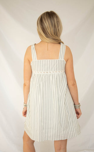 just like you cotton babydoll mini dress