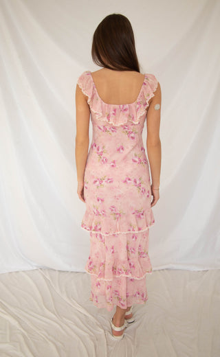 astr: laisha dress - pink floral